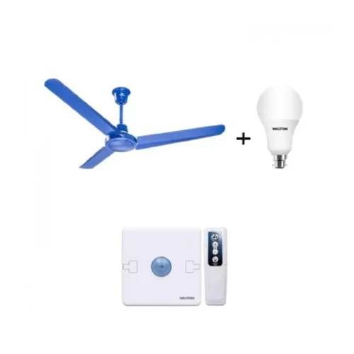 WALTON Ceiling Fan W1RCS03 Pearl White (Remote control Switch)