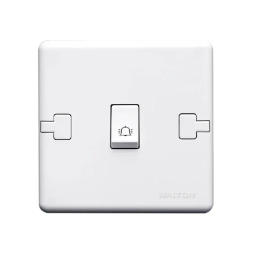 WALTON W1 Series W1CBS10 Pearl White (Calling Bell Switch)
