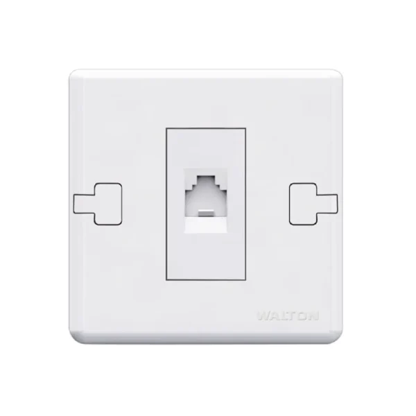 WALTON W1 Series W1DS6 Pearl White (Data Socket)
