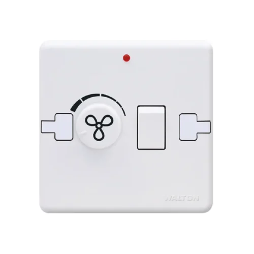 WALTON W1 Series W1FR250 Pearl White (Fan Regulator)