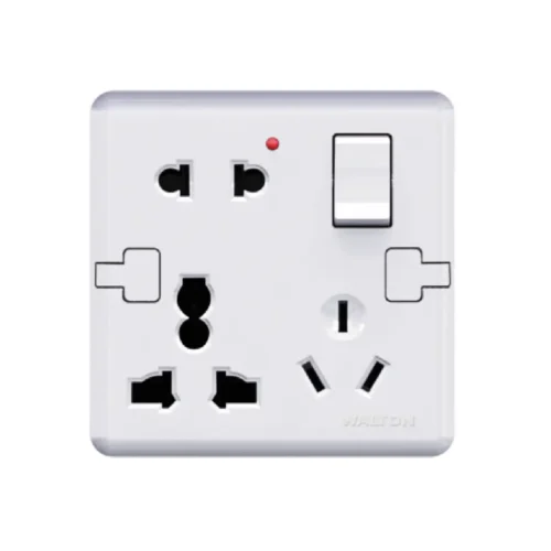 WALTON W1 Series W1MSN13 PEARL WHITE (MULTI SOCKET)