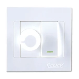 CLICK-PREMIUM-FAN REGULATOR WITH SWITCH