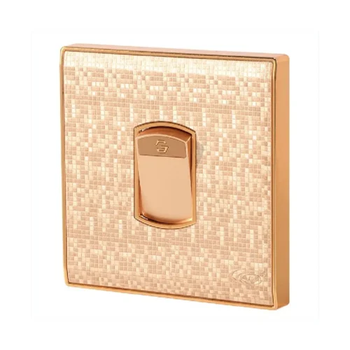 Imperial One Gang One Way Switch Golden 16A-250V~ P4001 / IPG001GO