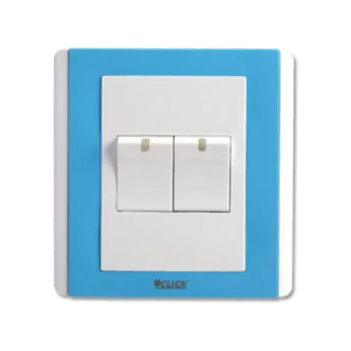 CLICK-IRISH-2 GANG 1 WAY SWITCH