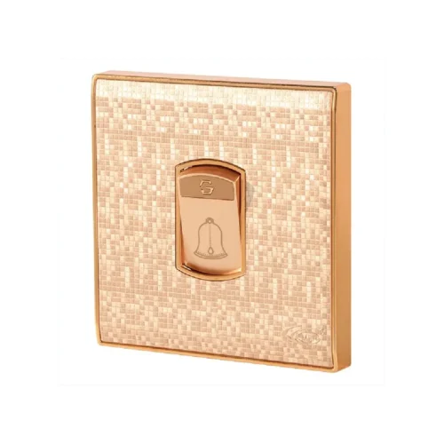 Imperial Doorbell Switch Golden
