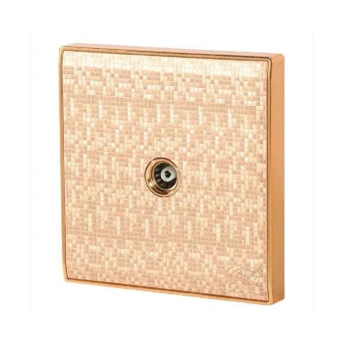Imperial Tv Socket Golden