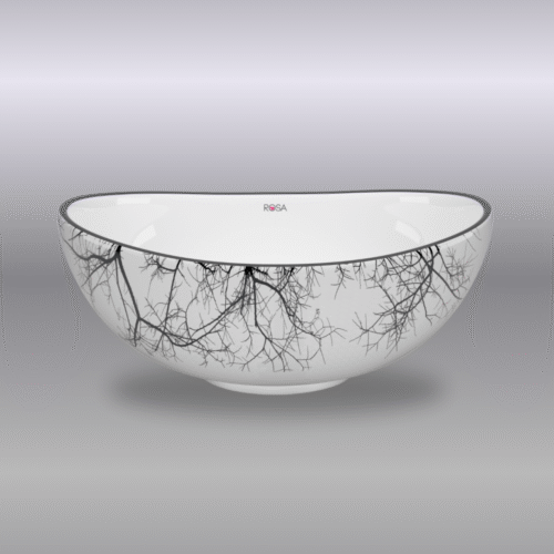 Rosa Shell Bowl Decor Wash Basin (Table Top) R:02