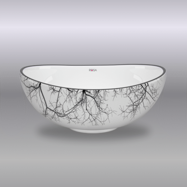 Rosa Shell Bowl Decor Wash Basin (Table Top) R:02