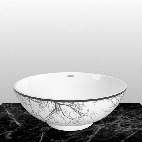 Rosa Linea Decor Wash Basin (Table Top) R:02