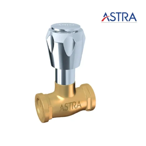 Astra VH-1201 ½ Conceal Stop Cock (Venus) Brass Chrome