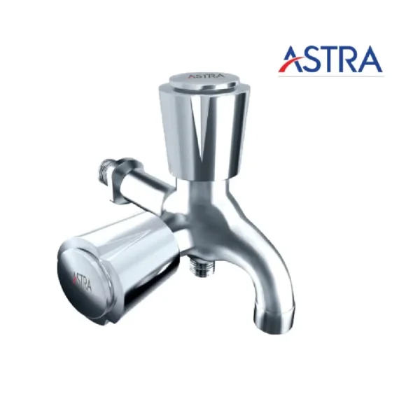 Astra EH-1110 Two-in-one Bib Cock Faucet Brass Chrome