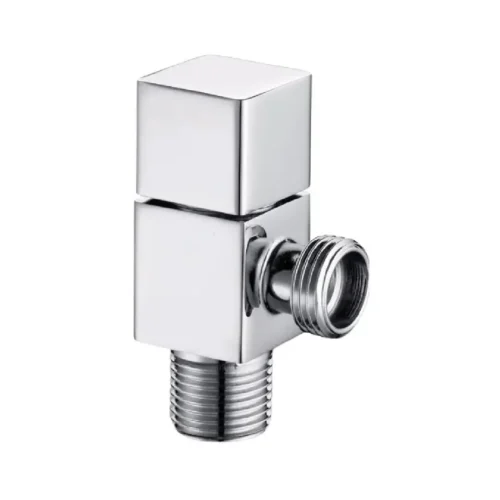 GD-1524 CHROME PLATED WATER ANGLE STOP COCK TOILET FAUCET