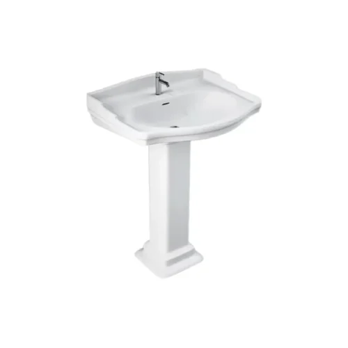 RAK WINDSOR MODERN DESIGNER BASIN AND PEDESTAL