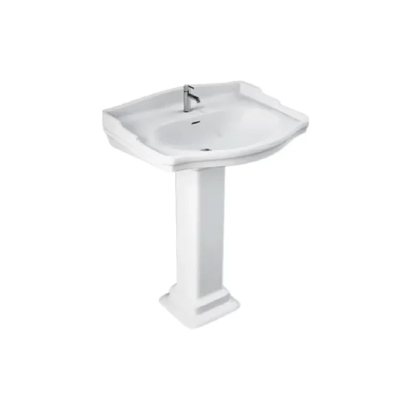 RAK WINDSOR MODERN DESIGNER BASIN AND PEDESTAL