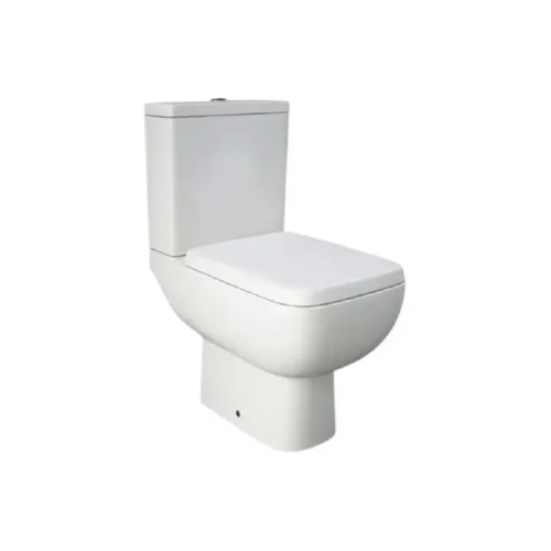 RAK FLORENCE RIMLESS ALPINE WHITE CLOSE COUPLED WATER CLOSETS