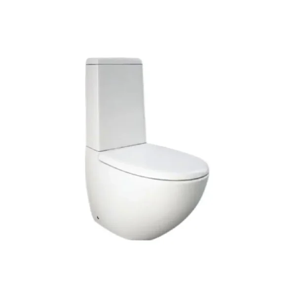 RAK RESERVA ALPINE WHITE CLOSE COUPLED WATER CLOSETS