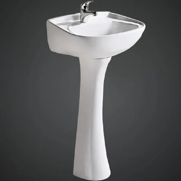 RAK-HARTFORD BASIN WITH PEDESTAL (575 x 448 mm)